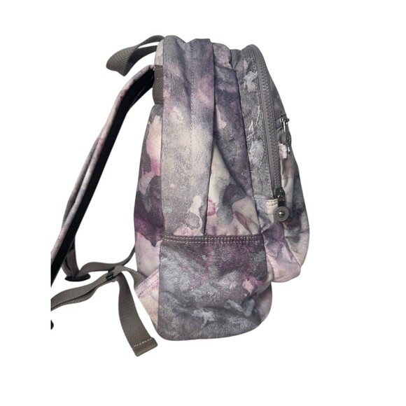 Kipling Challenger Backpack Canyon Mist 14” Bag With Zip Pockets- Tie Dye- Hippy main image 5